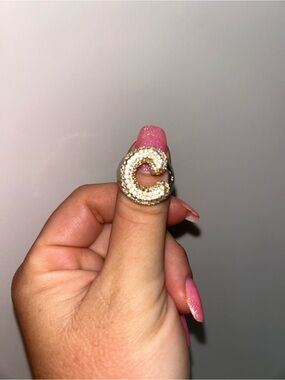 EP Jewels Two Tone Jumbo Ring- Size 9